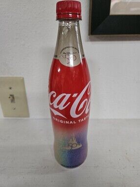 Walt Disney World 50th Anniversary Empty Coca-Cola Bottle. Excellent Condition.